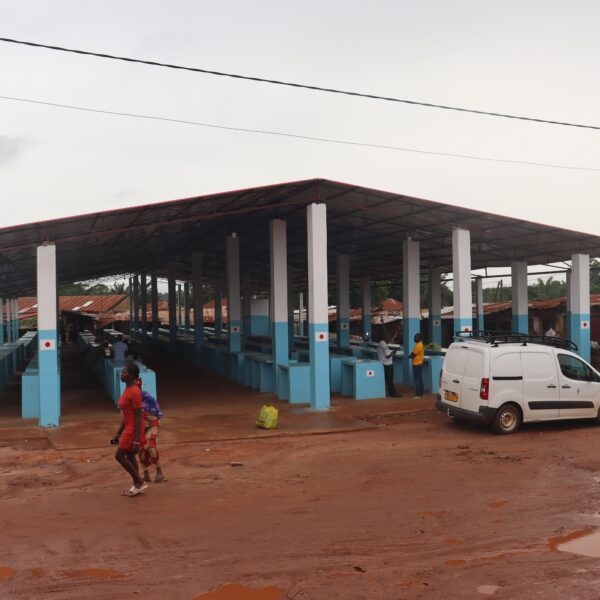 Construction of the Plubá market – “Limiting the Impact of COVID-19. A 3×6 Approach”